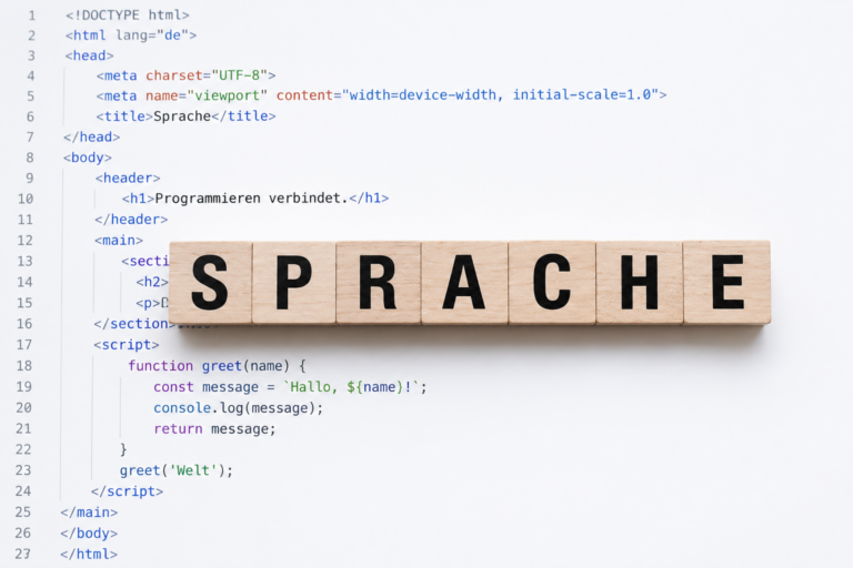 Code schlägt Sprache - Swiss AI Experts